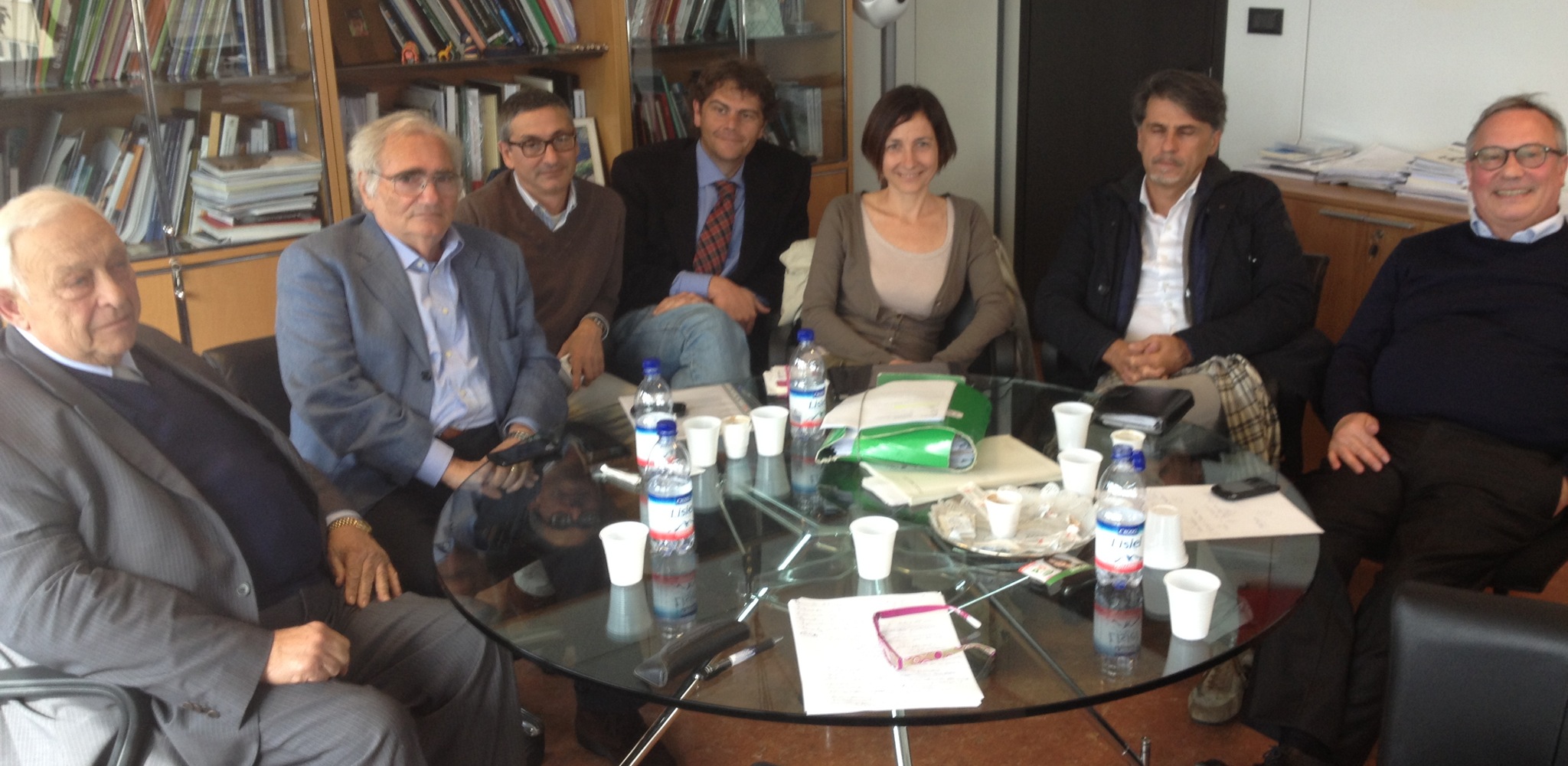 Dirigenti Nazionali e Regionali che hanno partecipato all?incontro con l?Ass. Reg. Renata Briano